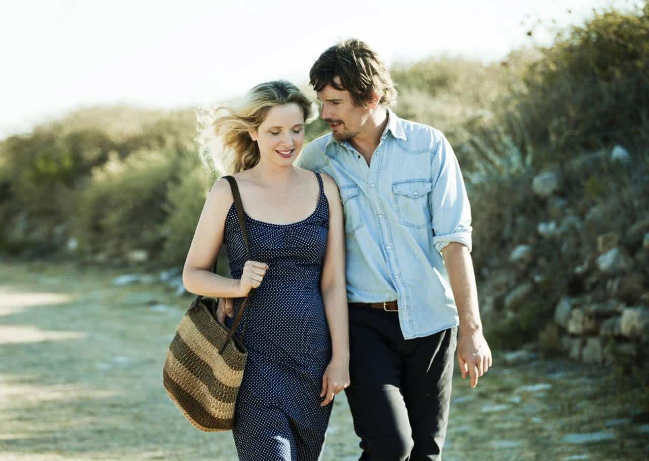 Julie Delpy e Ethan Hawke em Antes da Meia Noite Reproducao