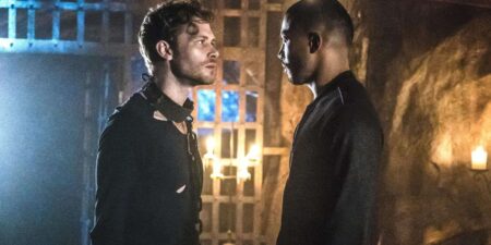 Entenda por que a amizade entre Marcel e Klaus acabou em The Originals Marcel (Charles Michael Davis) e Klaus (Joseph Morgan) em The Originals (Reprodução)
