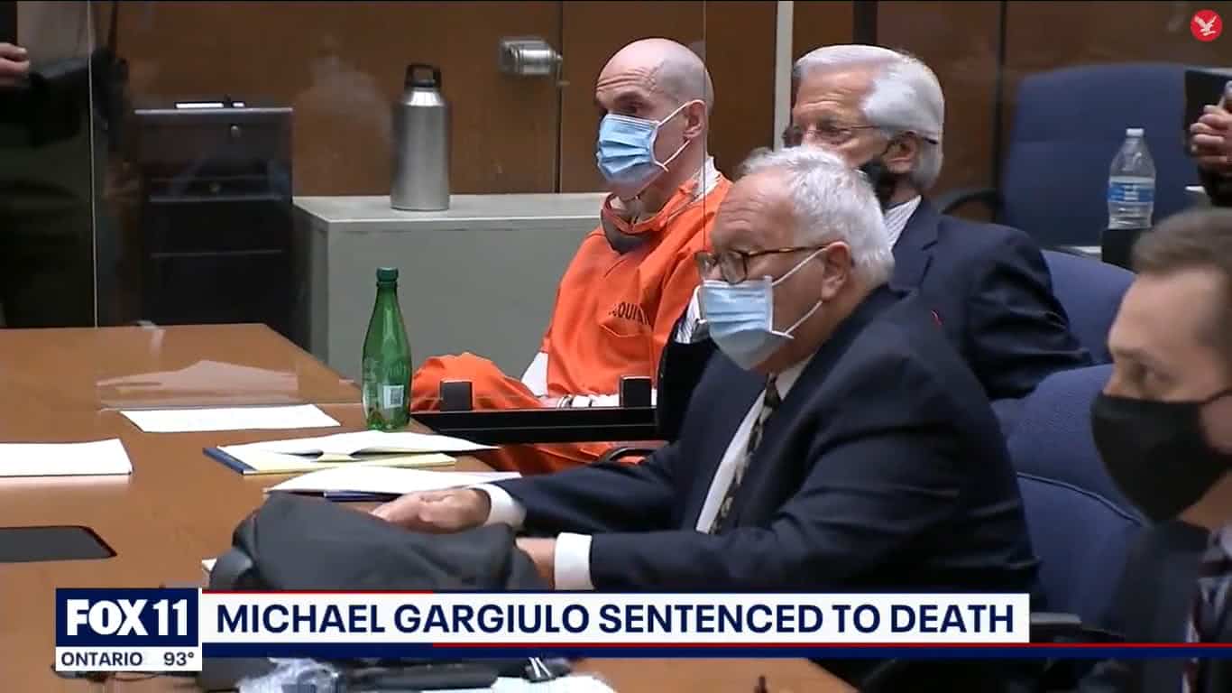Estripador de Hollywood é condenado a pena de morte 1 Michael Gargiulo foi condeando a morte Reproducao