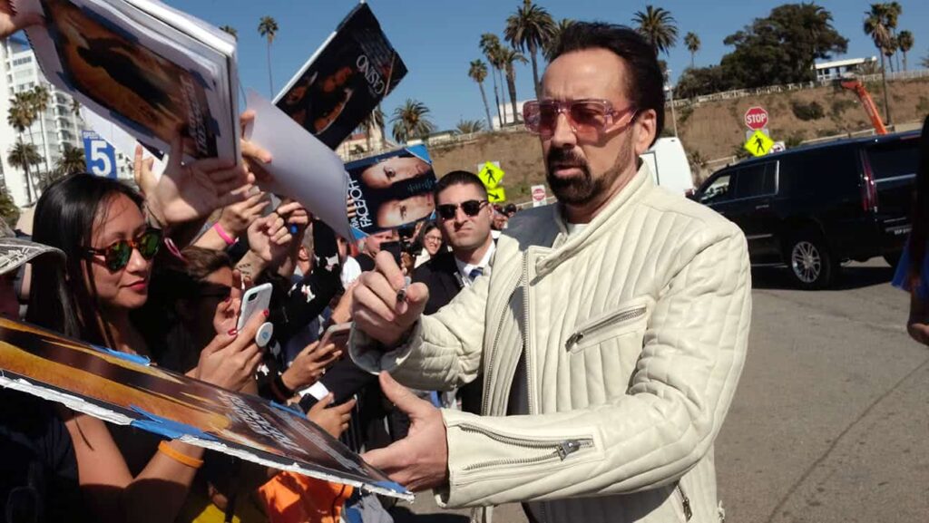 Nicolas Cage quer se aposentar das grandes produções Nicolas Cage em The Unbearable Weight of Massive Talent Divulgacao