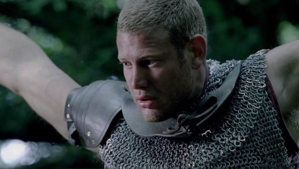 Percival (Tom Hopper) em As Aventuras de Merlin (Reprodução)