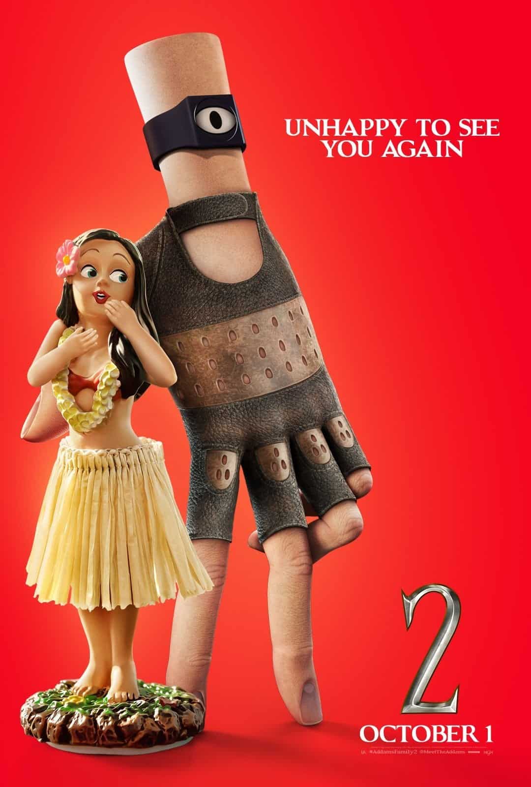 Poster de A Familia Addams 2 Coisa Divulgacao