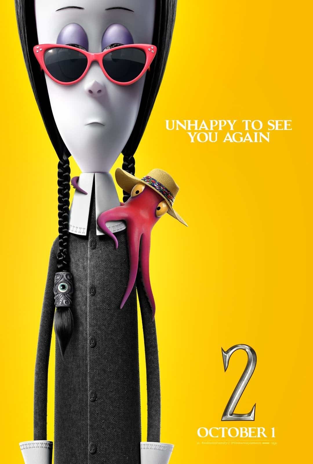 Poster de A Familia Addams 2 Wandinha Divulgacao