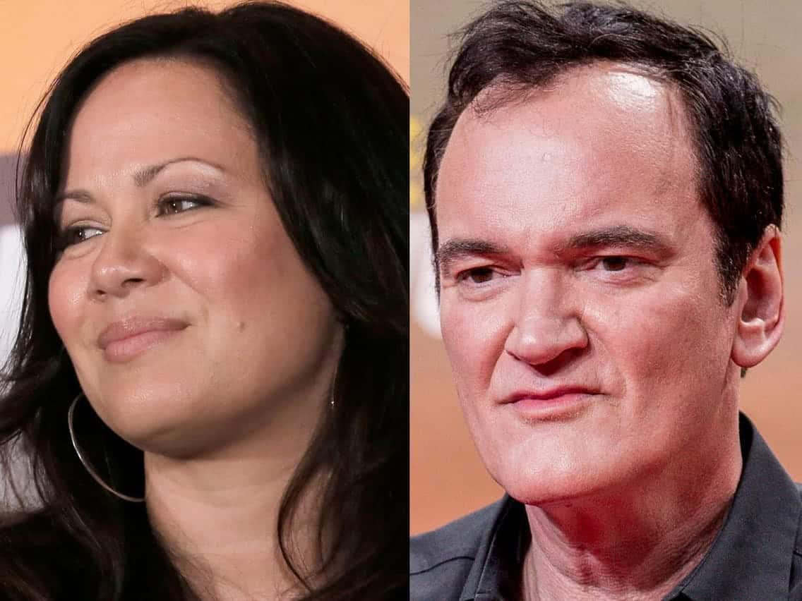 Shannon Lee e Quentin Tarantino