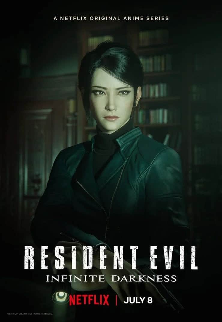 Shen-May em Resident Evil: No Escuro Absoluto (Divulgação / Netflix)