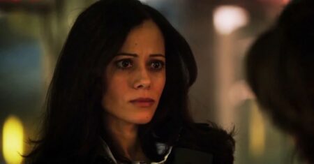 Renee Montoya (Victoria Cartagena) em Gotham (Reprodução / Fox)