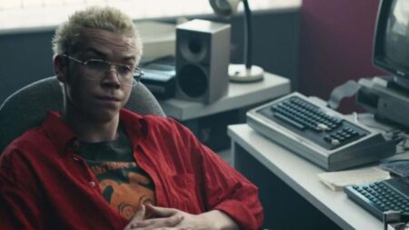 Colin Ritman (Will Poulter) em Black Mirror bandersnatch (Reprodução / Netflix)