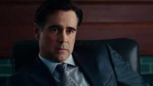 Colin Farrell acha que não terá uma grande participação em ‘Batman 2’ Colin Farrell em As Viúvas (Reprodução)