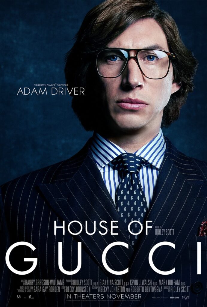 Adam Driver como Maurizio Gucci em House of Gucci (Divulgação / MGM)
