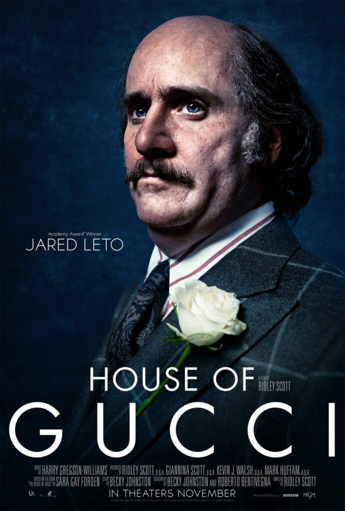 Jared Leto como Paolo Gucci em House of Gucci (Divulgação / MGM)