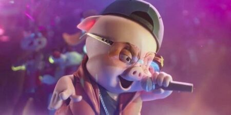 Gaguinho arrasa na rima em Space Jam: Um Novo Legado Gaguinho em Space Jam: Um Novo Legado (Reprodução / Warner Bros.)