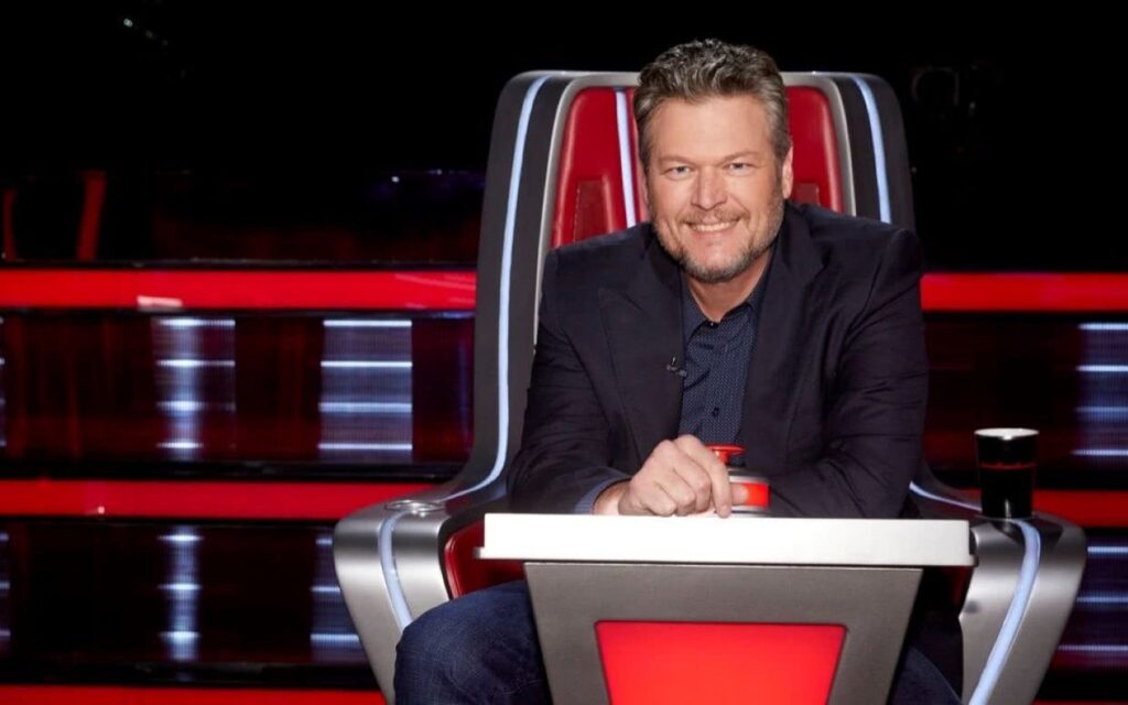 Blake Shelton em The Voice Divulgacao