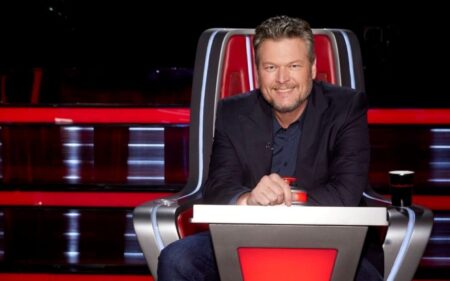 Blake Shelton em The Voice Divulgacao