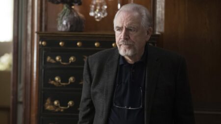 Brian Cox em Succession Reproducao