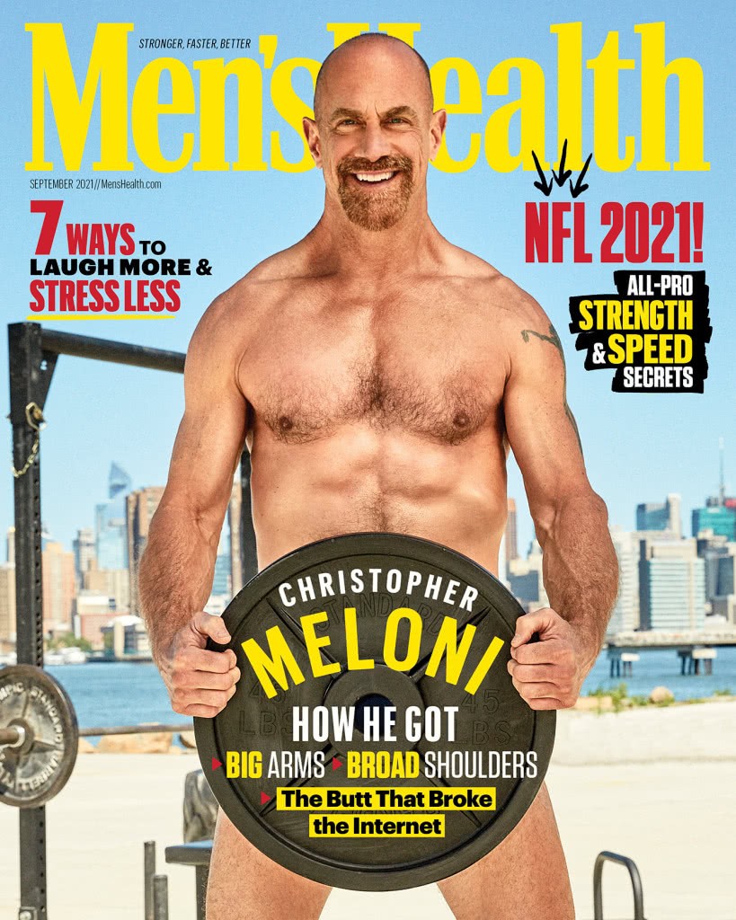 Christopher Meloni é capa da revista Men's Health de setembro de 2021