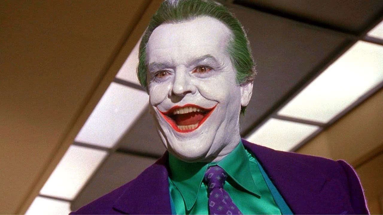 Coringa (Jack Nicholson) em Batman (Reprodução)