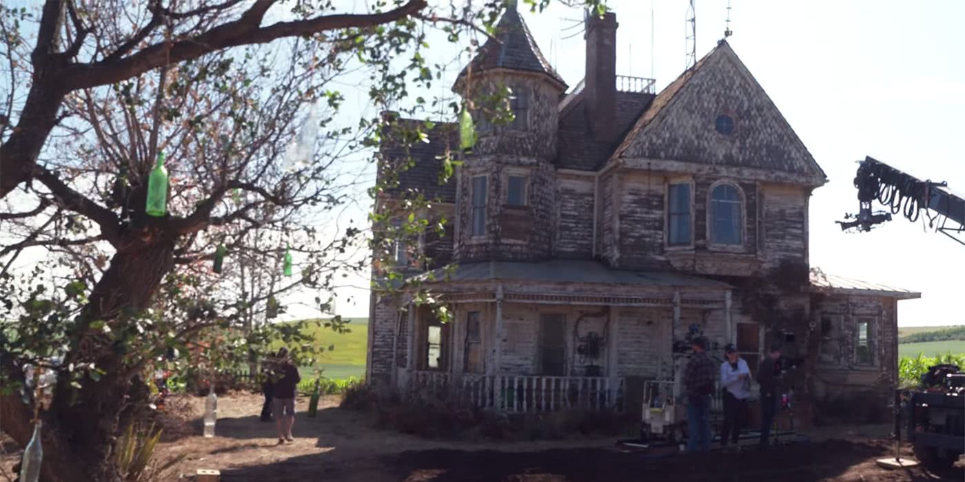 Casa na fazenda de Egon em Ghostbusters: Mais Além (Reprodução)