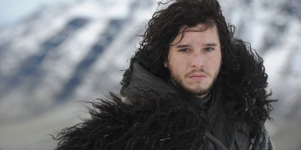 Kit Harington relembra momento inusitado gravando Game of Thrones Kit Harington como Jon Snow em Game of Thrones (Reprodução / HBO)