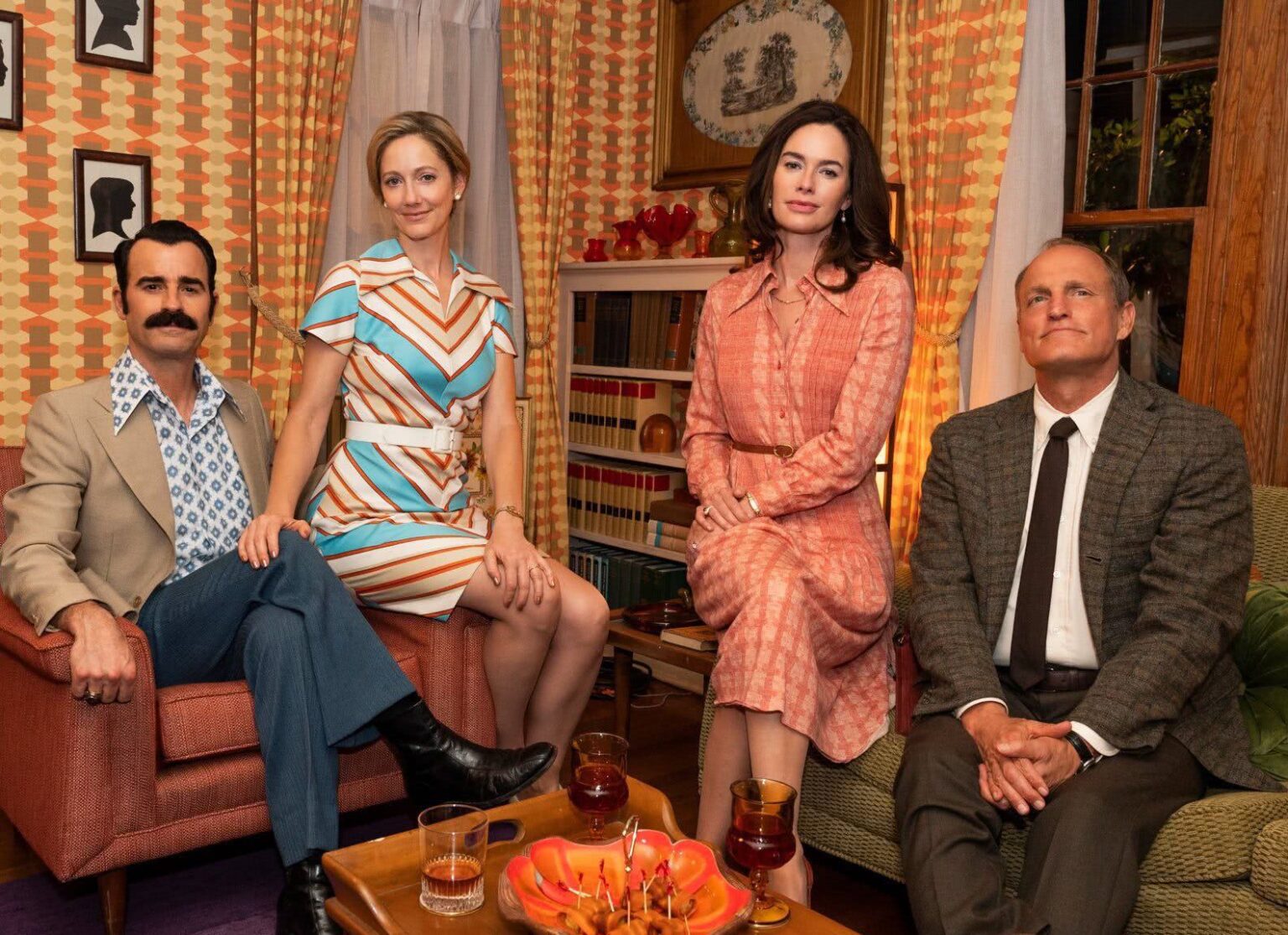 Elenco de The White House Plumbers (Divulgação)