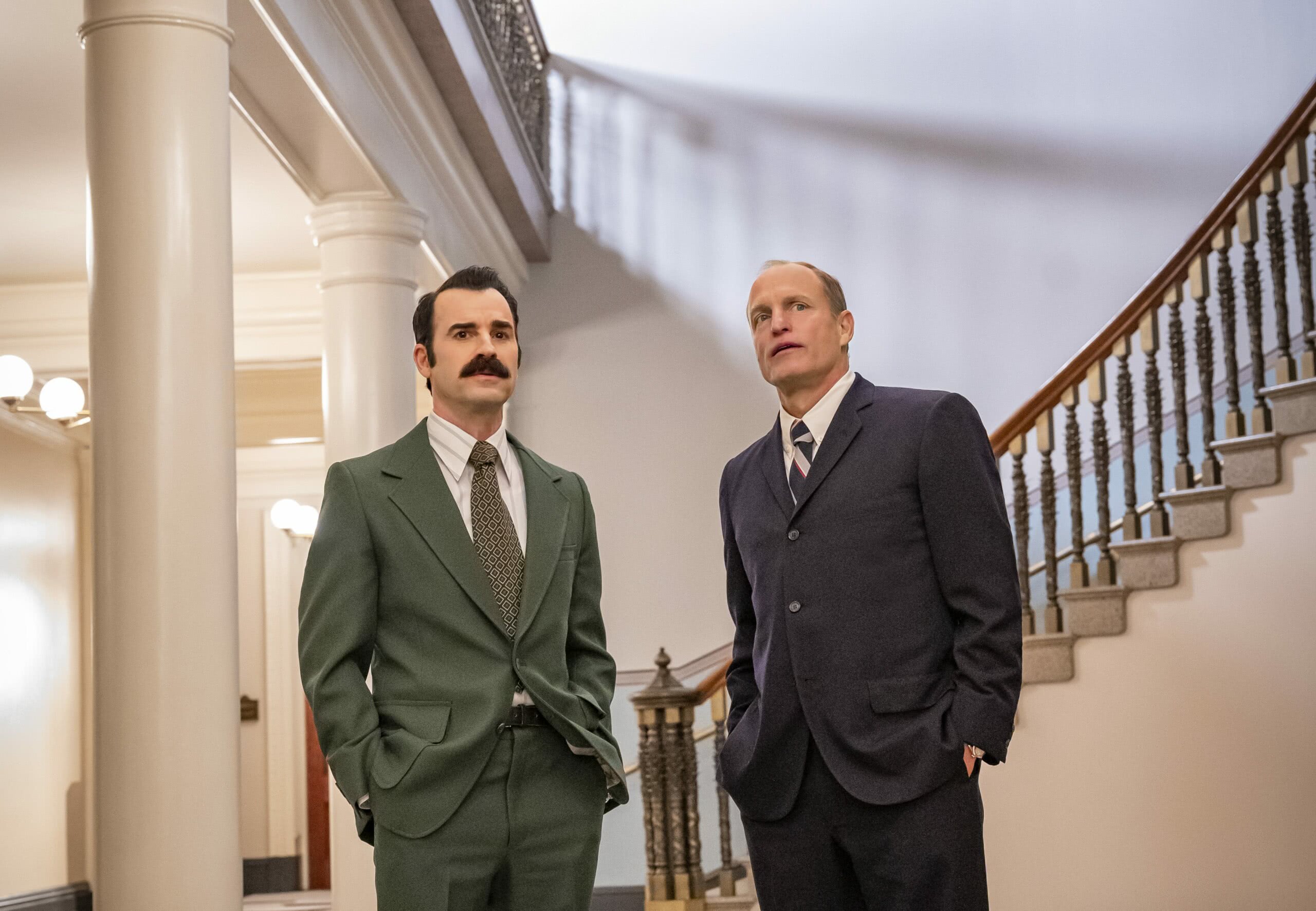 Elenco de The White House Plumbers (Divulgação)