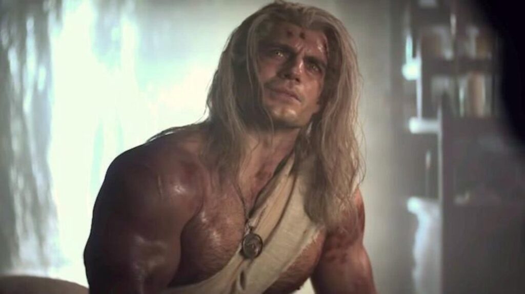 Henry Cavill como Geralt em The Witcher