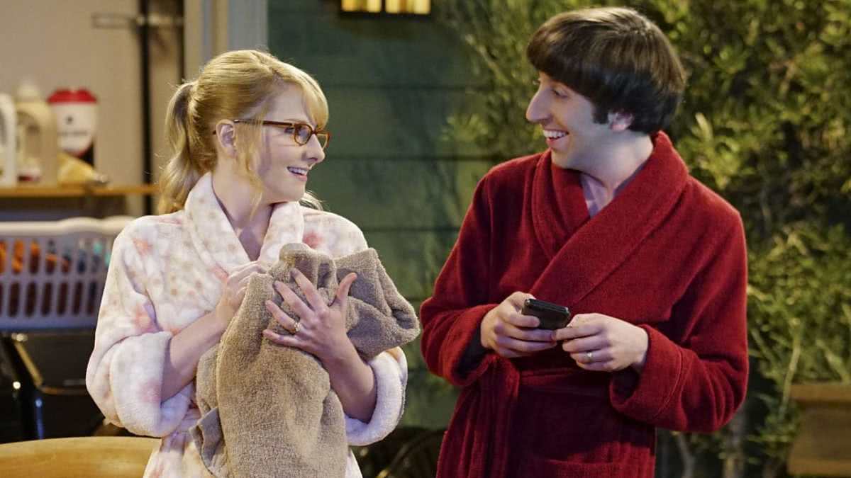 Howard e Bernadette em The Big Bang Theory (Reprodução)
