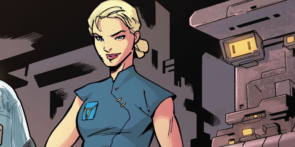 Karin Grace nos quadrinhos da Marvel Reproducao