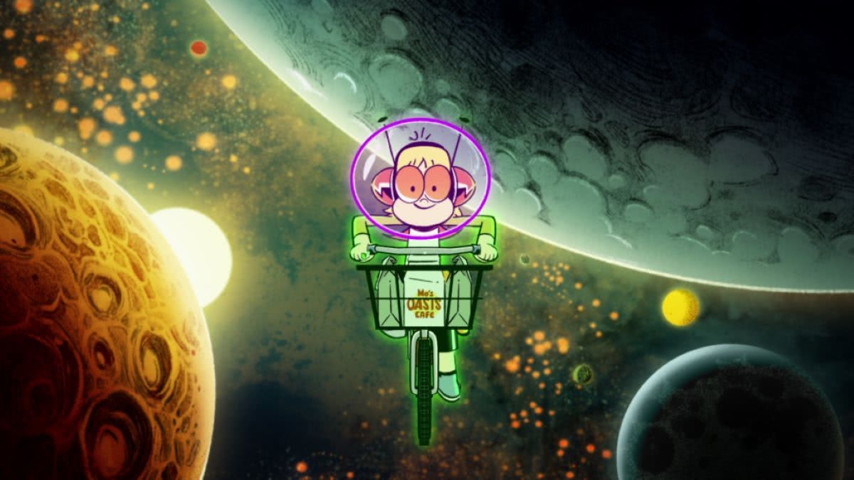Netflix renova Kid Cosmic para mais duas temporadas 1 Cena da temporada 2 de Kid Cosmic (Divulgação / Netflix)