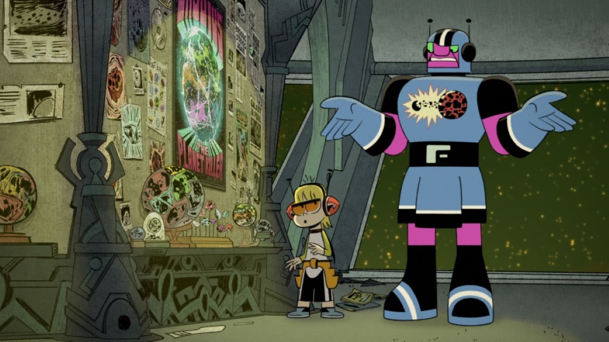 Netflix renova Kid Cosmic para mais duas temporadas 2 Cena da temporada 2 de Kid Cosmic (Divulgação / Netflix)