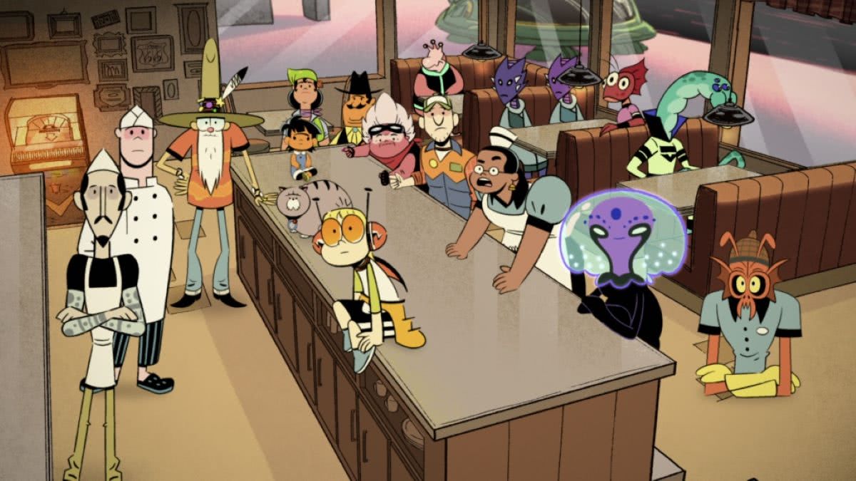 Netflix renova Kid Cosmic para mais duas temporadas 5 Cena da temporada 2 de Kid Cosmic (Divulgação / Netflix)