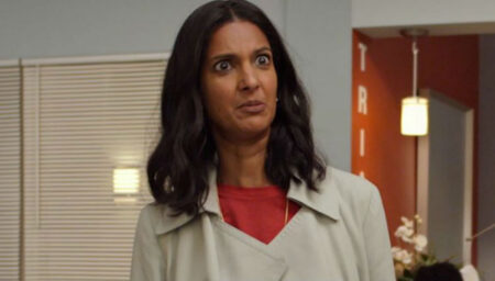 Eu Nunca… | Quem seriam os personagens mais prováveis a morrer na noite de Halloween Nalini (Poorna Jagannathan) em Eu Nunca... (Reprodução)