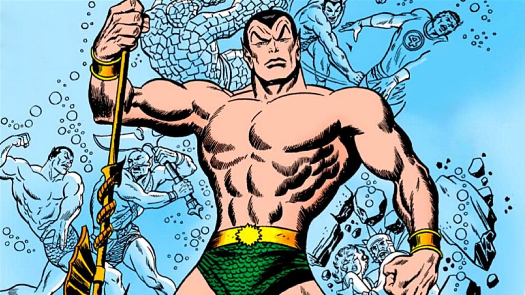Namor nos Quadrinhos da Marvel (Reprodução)