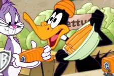 Patolino e Pernalonga em Looney Tunes (Reprodução)