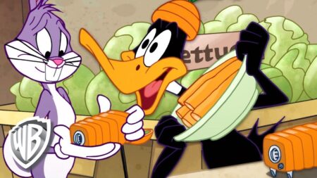 Patolino e Pernalonga em Looney Tunes (Reprodução)