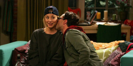 Penny (Kaley Cuoco) e Leonard (Johnny Galecki) em The Big Bang Theory (Reprodução)