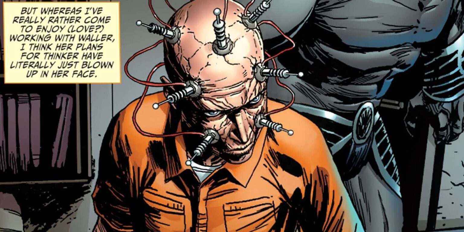 Pensador nos quadrinhos da DC (Reprodução)