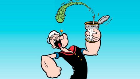 Popeye completa 90 anos e terá suas primeiras histórias reeditadas Popeye (Reprodução)