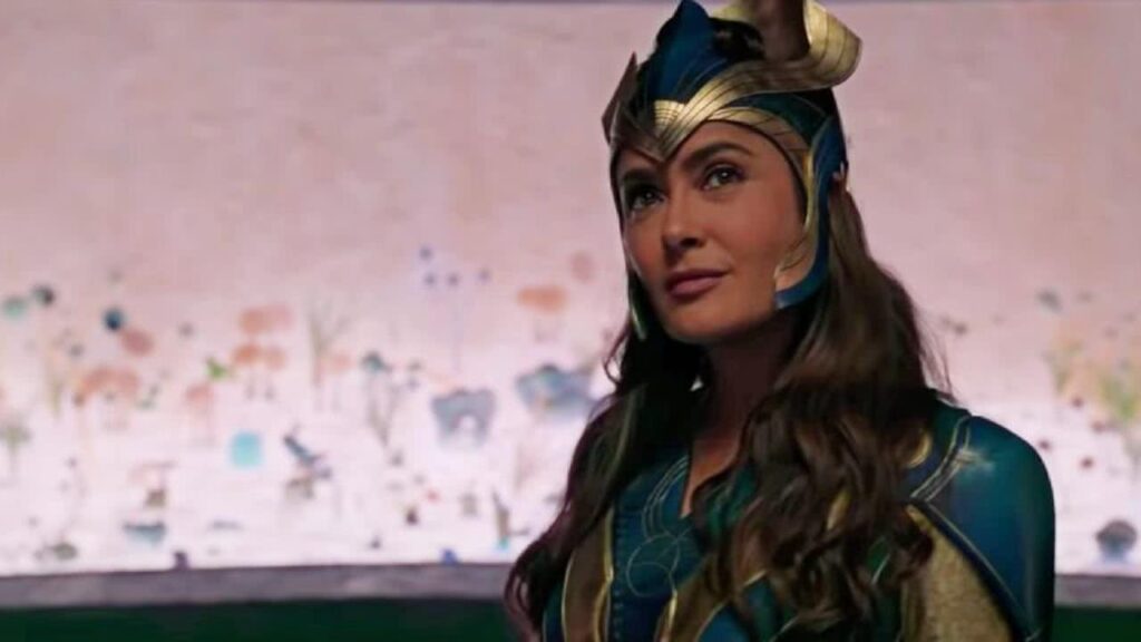 Salma Hayek como Ajak em Eternos