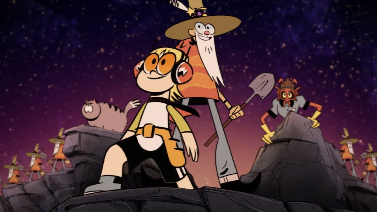 Netflix renova Kid Cosmic para mais duas temporadas 13 Cena da temporada 2 de Kid Cosmic (Divulgação / Netflix)