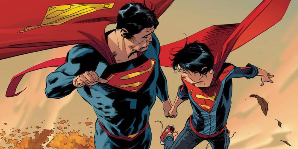 Momentos mais emocionantes do Superman nos quadrinhos Superman e Superboy nos quadrinhos da DC (Reprodução)