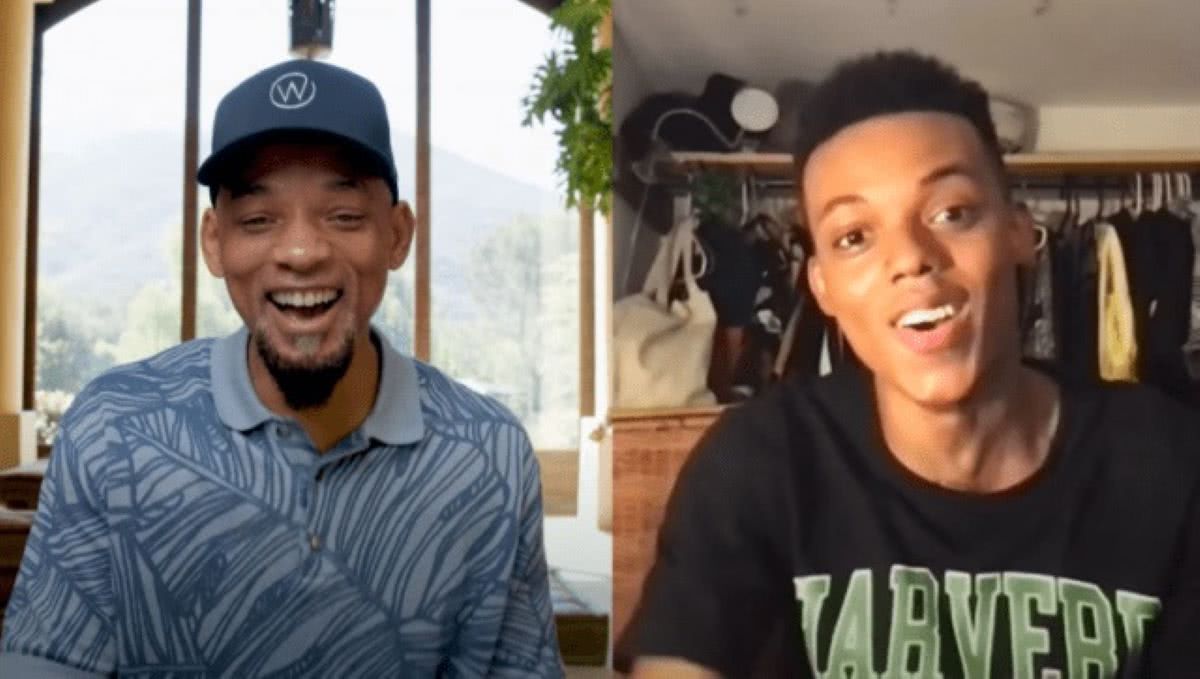 Will Smith e Jabari Banks (Reprodução)