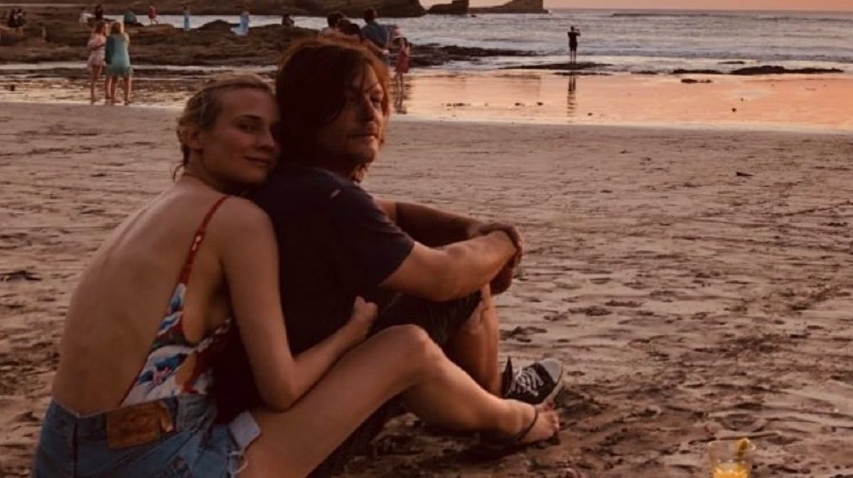 Norman Reedus fica noivo de estrela de Bastardos Inglórios 1 diane kruger birthday norman reedus e1563219999617