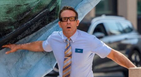 Ryan Reynolds em Free Guy (Reprodução / 20th Century Studios)