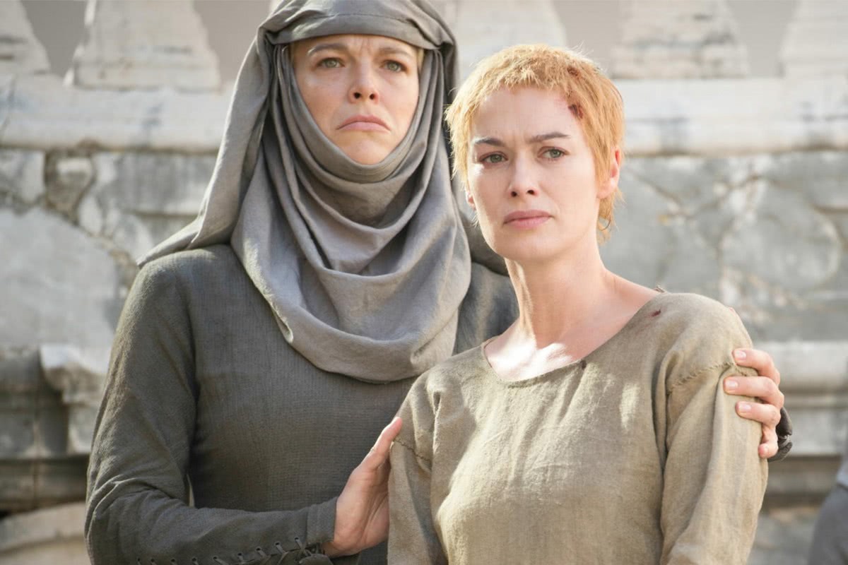 Hannah Waddingham e Lena Headey em Game of Thrones (Reprodução / HBO)