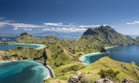 indonesia ilha komodo fechada vistacao