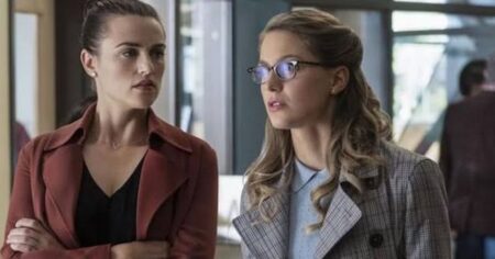 Atriz comenta amizade de Lena e Kara na reta final de Supergirl Lena e Kara em Supergirl (Reprodução / The CW)