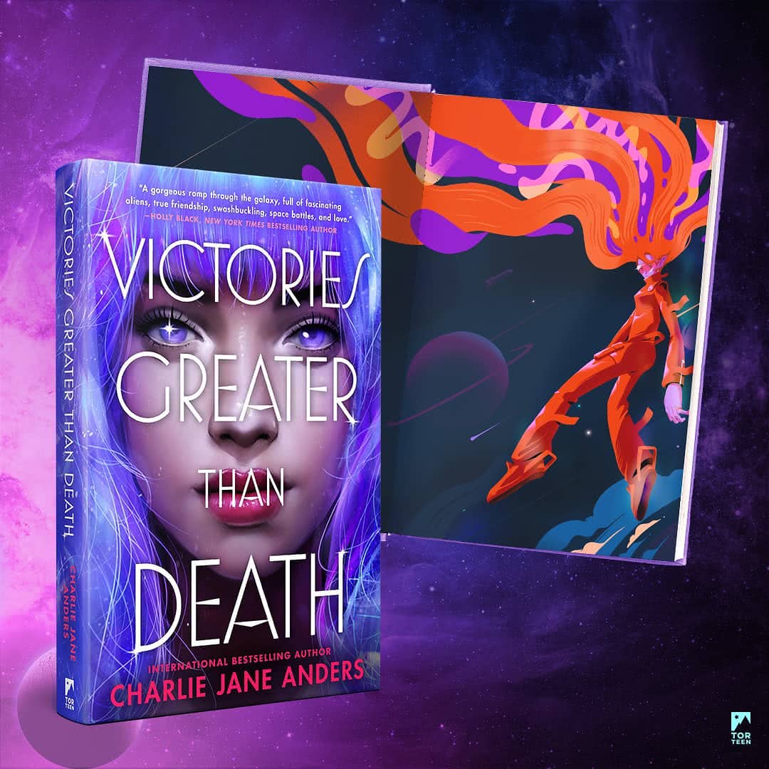 Capa de Victories Greater Than Death (Instagram)
