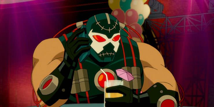 Bane em Harley Quinn (Reprodução)