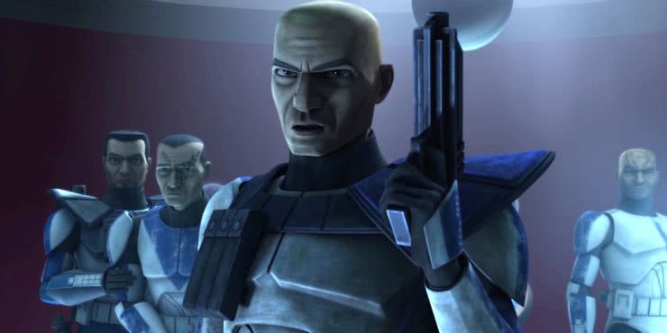 Conheça os personagens principais de The Clone Wars 8 Captain Rex em The Clone Wars (Reprodução)