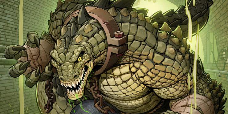 Crocodilo em Harley Quinn (Reprodução)